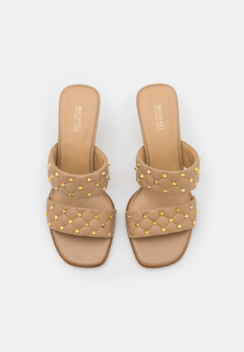 MICHAEL Michael Kors Damen AMELIA MULE - Pantolette Hoch - Camel 7 MICHAEL Michael Kors Damen AMELIA MULE - Pantolette Hoch - Camel – Bild 5