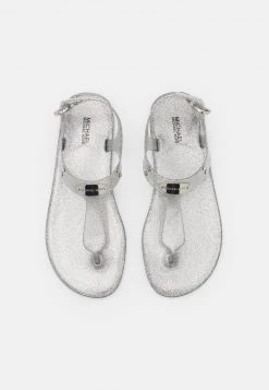 MICHAEL Michael Kors Damen PLATE - Zehentrenner - Silver -MICHAEL Michael Kors Geschäft 0084125ab9784424a45a6781f57ac8ef