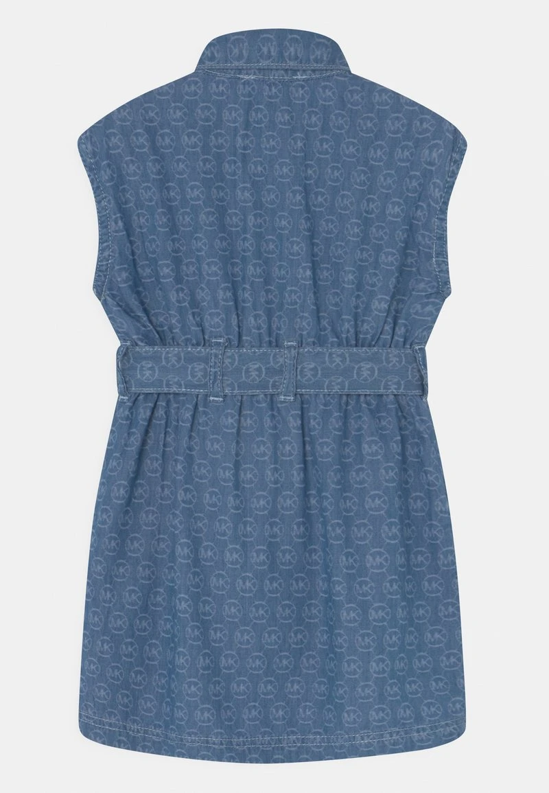 MICHAEL Michael Kors Kinder Jeanskleid - Light Blue 4 MICHAEL Michael Kors Kinder Jeanskleid - Light Blue – Bild 2
