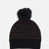 MICHAEL Michael Kors Damen MINI LOGO HAT - Mütze - Chocolate