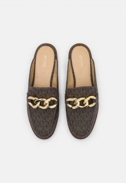 MICHAEL Michael Kors Damen SCARLETT - Pantolette Flach - Brown 13 MICHAEL Michael Kors Damen SCARLETT - Pantolette Flach - Brown -MICHAEL Michael Kors Geschäft 06b9ba52951e4491bcb9a85117f3a712
