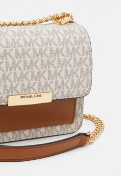 MICHAEL Michael Kors Damen JADE XS GUSSET CROSSBODY - Umhängetasche - Vanilla -MICHAEL Michael Kors Geschäft 077a53a4d1f6480fb9bd525fe787d2af