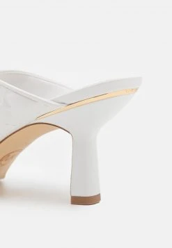 MICHAEL Michael Kors Damen GIDEON MULE - Pantolette Hoch - Optic White -MICHAEL Michael Kors Geschäft 083a42f558284d03b26d328ba3900dc3