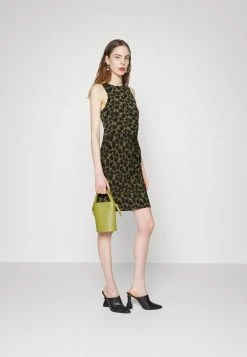 MICHAEL Michael Kors Damen PALMETTO TWISTMINI - Freizeitkleid - Smoky Olive -MICHAEL Michael Kors Geschäft 0a3987aa28b846ccb48e0a396305d0ae