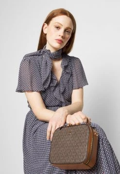 MICHAEL Michael Kors Damen PRINTED MIDI DRESS - Freizeitkleid - Blue 12 MICHAEL Michael Kors Damen PRINTED MIDI DRESS - Freizeitkleid - Blue -MICHAEL Michael Kors Geschäft 0a99669b52f04832a30d1efa490eb431