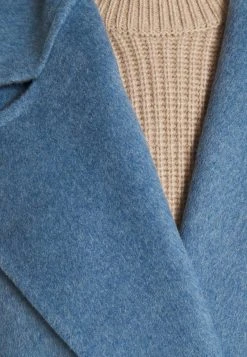 MICHAEL Michael Kors Damen DOUBLEFACE ROBE COAT - Klassischer Mantel - Blue 17 MICHAEL Michael Kors Damen DOUBLEFACE ROBE COAT - Klassischer Mantel - Blue -MICHAEL Michael Kors Geschäft 0b01fd0ee0004bd3996030882a917c35