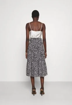 MICHAEL Michael Kors Damen HIPPIE MIDI SKIRT - A-Linien-Rock - Black/white 9 MICHAEL Michael Kors Damen HIPPIE MIDI SKIRT - A-Linien-Rock - Black/white -MICHAEL Michael Kors Geschäft 0bb17b3340da40208d83ebc5d1b0fb16