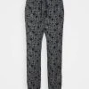 MICHAEL Michael Kors Damen LOGO PULL ON PANT - Jogginghose - Black/white