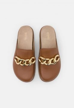 MICHAEL Michael Kors Damen SCARLETT MULE - Pantolette Flach - Luggage -MICHAEL Michael Kors Geschäft 10dcb52c7ff04476bfa96b19304a329f