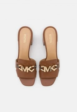 MICHAEL Michael Kors Damen IZZY MULE - Pantolette Hoch - Cognac -MICHAEL Michael Kors Geschäft 11034569fb7442999c5be00489b1aa99