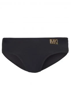 MICHAEL Michael Kors Damen LOGO SOLIDS BELTED - Bikini-Hose - Black -MICHAEL Michael Kors Geschäft 12030dbcb9e547c1b7a04d963b545890
