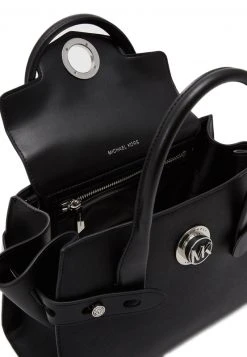 MICHAEL Michael Kors Damen CARMENSM FLAP BELTED SATCHEL - Handtasche - Black 9 MICHAEL Michael Kors Damen CARMENSM FLAP BELTED SATCHEL - Handtasche - Black -MICHAEL Michael Kors Geschäft 12e40f204175436eb00246990722ef57
