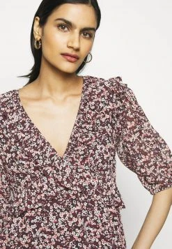 MICHAEL Michael Kors Damen DAINTY - Bluse - Dark Ruby -MICHAEL Michael Kors Geschäft 14394ada812342d68db4178c6bba402c