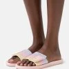 MICHAEL Michael Kors Damen SLIDE - Pantolette Flach - Smokey Rose/multi-coloured