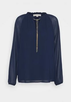 MICHAEL Michael Kors Damen SOLID CHAIN - Bluse - Navy 12 MICHAEL Michael Kors Damen SOLID CHAIN - Bluse - Navy -MICHAEL Michael Kors Geschäft 1570d40fd2704b31924d4aa0bdd4c549