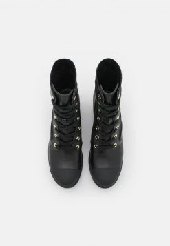 MICHAEL Michael Kors Damen BREA BOOTIE - Schnürstiefelette - Black/brown -MICHAEL Michael Kors Geschäft 16eb483886c24c47b640f1d9b36978c9