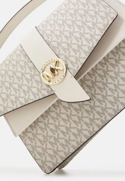 MICHAEL Michael Kors Damen GREENWICH SATCHEL - Handtasche - Van/cream -MICHAEL Michael Kors Geschäft 171c5c8594be4cc0bbb99c4331446dd8