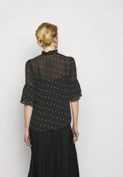 MICHAEL Michael Kors Damen LOGO BELL - Bluse - Black/ White 10 MICHAEL Michael Kors Damen LOGO BELL - Bluse - Black/ White -MICHAEL Michael Kors Geschäft 18a13551d5154fdc91e8cc1d0683fc1d