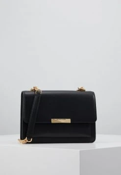 MICHAEL Michael Kors Damen JADE GUSSET KING - Umhängetasche - Black