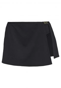 MICHAEL Michael Kors Damen LOGO SOLIDS SKIRT BOTTOM - Bikini-Hose - Black 10 MICHAEL Michael Kors Damen LOGO SOLIDS SKIRT BOTTOM - Bikini-Hose - Black -MICHAEL Michael Kors Geschäft 1b46da971ac3477ea69a57628e77fc2a