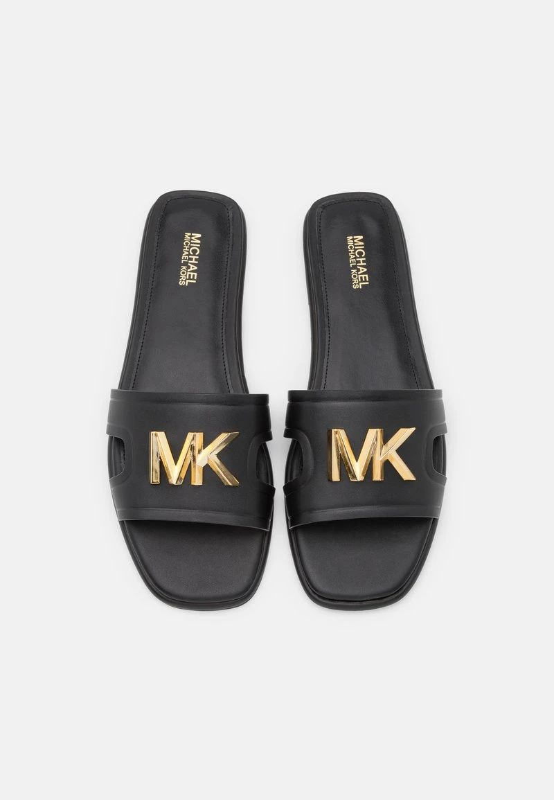 MICHAEL Michael Kors Damen KIPPY SLIDE - Pantolette Flach - Black 7 MICHAEL Michael Kors Damen KIPPY SLIDE - Pantolette Flach - Black – Bild 5
