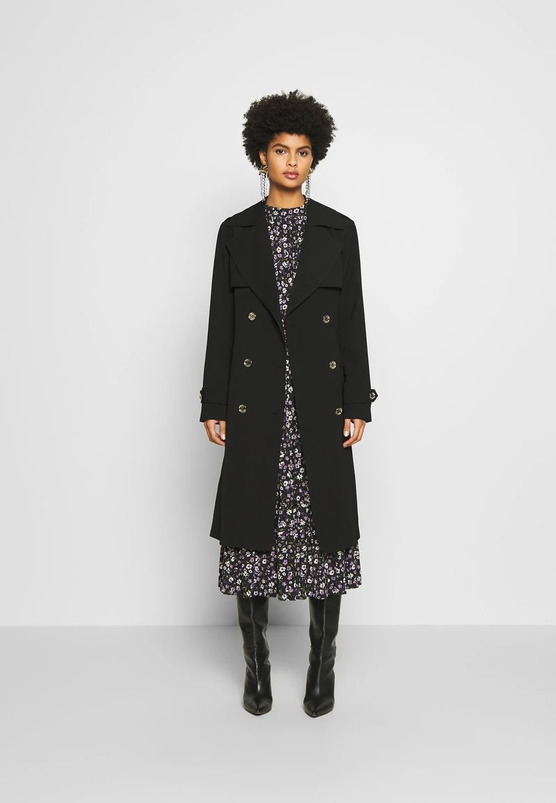 MICHAEL Michael Kors Damen DRAPY - Trenchcoat - Black 4 MICHAEL Michael Kors Damen DRAPY - Trenchcoat - Black – Bild 2