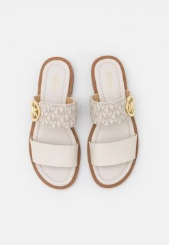 MICHAEL Michael Kors Damen SUMMER - Pantolette Flach - Vanilla -MICHAEL Michael Kors Geschäft 1d7724dedbdf426eada97130994bd35e
