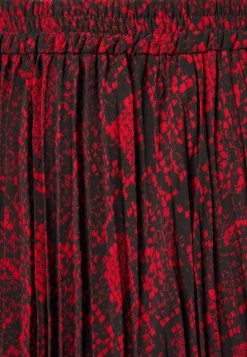 MICHAEL Michael Kors Damen PLEATED MIDI SKIRT - A-Linien-Rock - Crimson 7 MICHAEL Michael Kors Damen PLEATED MIDI SKIRT - A-Linien-Rock - Crimson -MICHAEL Michael Kors Geschäft 1de050e7fc06485ea1b8b867ed5de673