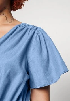 MICHAEL Michael Kors Damen WRAP DRESS - Freizeitkleid - Light Cadet Wash 15 MICHAEL Michael Kors Damen WRAP DRESS - Freizeitkleid - Light Cadet Wash -MICHAEL Michael Kors Geschäft 1ed8ee556bd14766b32f2db3b6f9b042