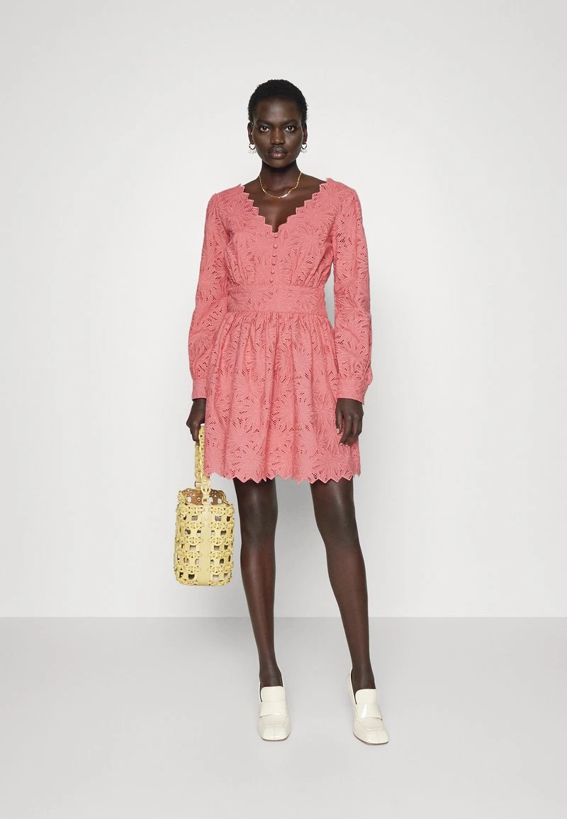 MICHAEL Michael Kors Damen PALM EYELET - Freizeitkleid - Dusty Rose 4 MICHAEL Michael Kors Damen PALM EYELET - Freizeitkleid - Dusty Rose – Bild 2