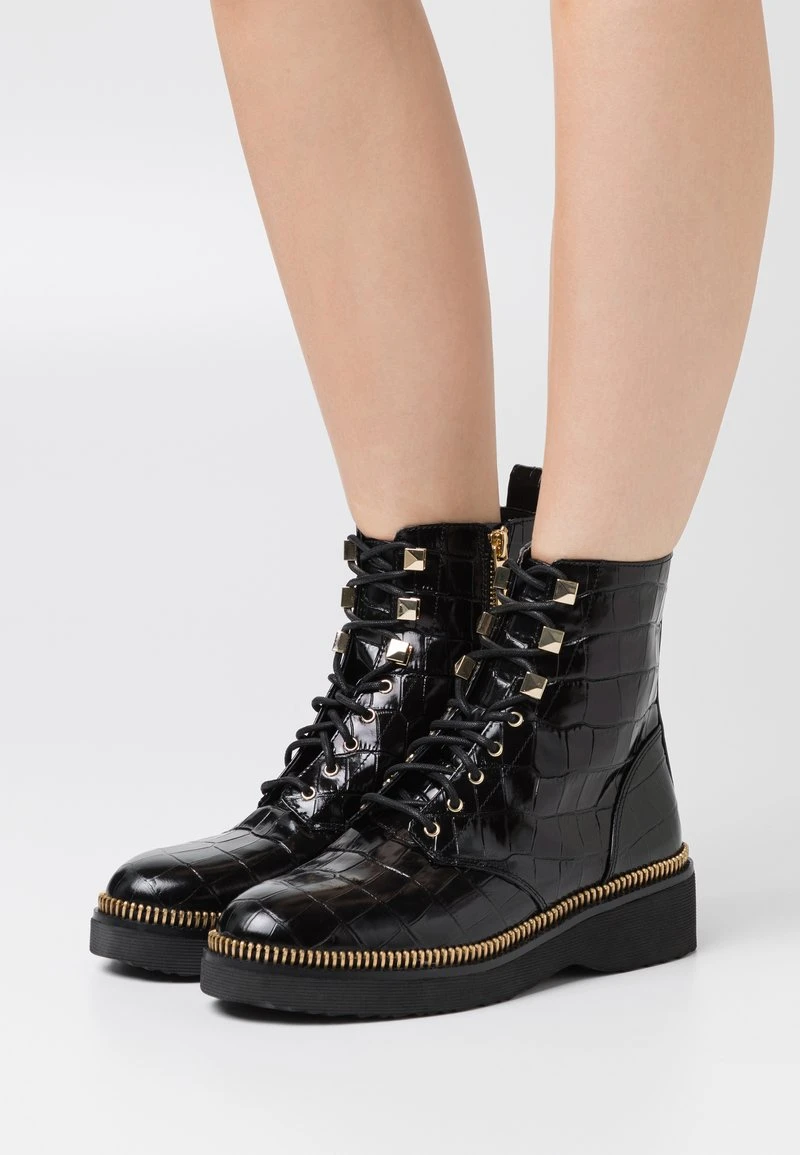 MICHAEL Michael Kors Damen HASKELL BOOTIE - Plateaustiefelette - Black 3 MICHAEL Michael Kors Damen HASKELL BOOTIE - Plateaustiefelette - Black