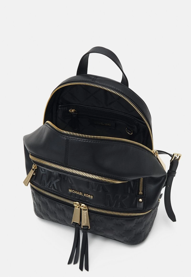 MICHAEL Michael Kors Damen RHEA ZIP MD BACKPACK - Tagesrucksack - Black 5 MICHAEL Michael Kors Damen RHEA ZIP MD BACKPACK - Tagesrucksack - Black – Bild 3