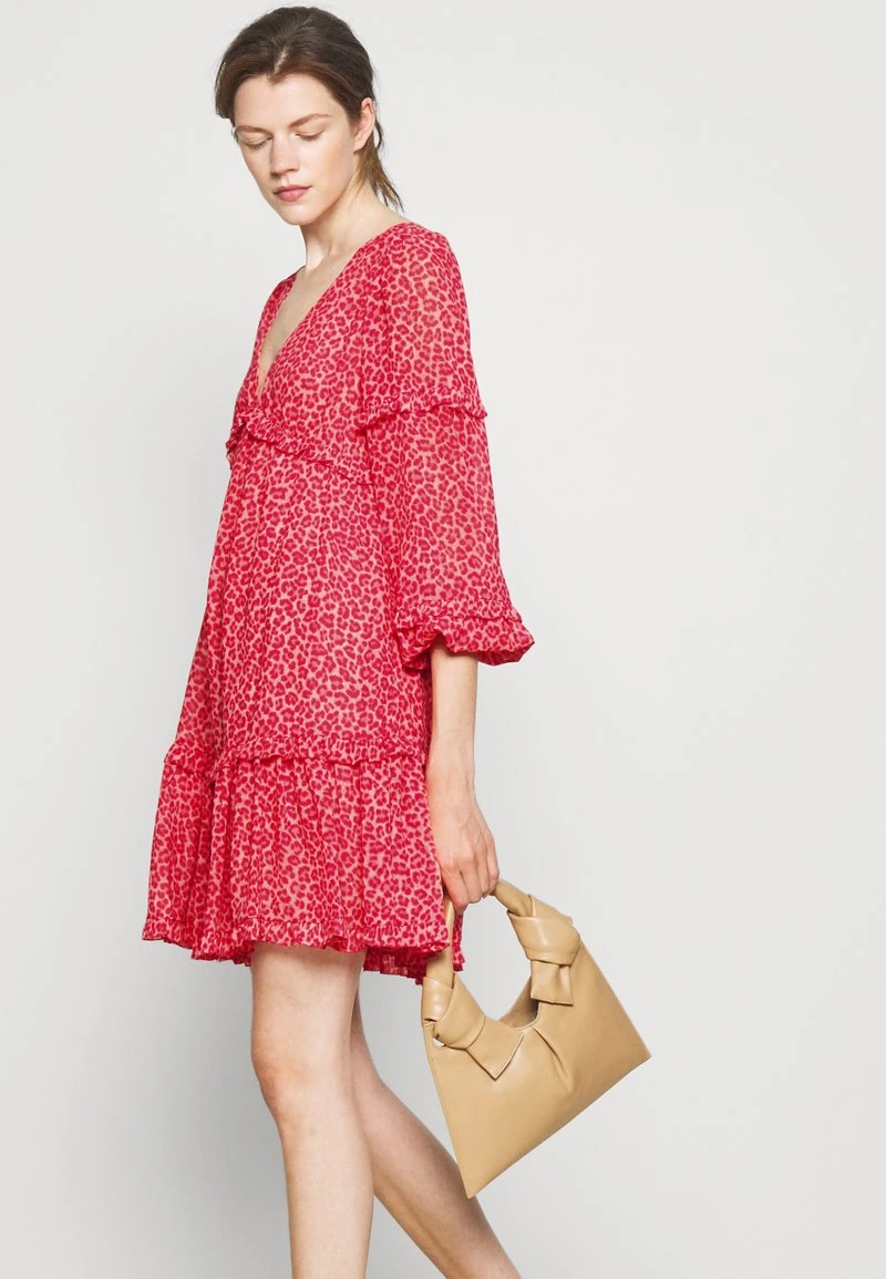 MICHAEL Michael Kors Damen TENTY CHEETAH MINI DRESS - Freizeitkleid - Blush Pink 6 MICHAEL Michael Kors Damen TENTY CHEETAH MINI DRESS - Freizeitkleid - Blush Pink – Bild 4