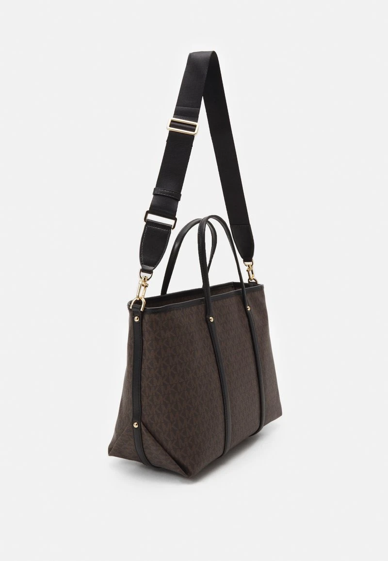 MICHAEL Michael Kors Damen BECK TOTE - Handtasche - Brown/black 4 MICHAEL Michael Kors Damen BECK TOTE - Handtasche - Brown/black – Bild 2