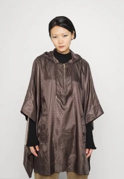 MICHAEL Michael Kors Damen ANORAK - Cape - Chocolate