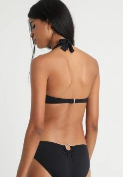 MICHAEL Michael Kors Damen ICONIC SOLIDS HALTER - Bikini-Top - Black 10 MICHAEL Michael Kors Damen ICONIC SOLIDS HALTER - Bikini-Top - Black -MICHAEL Michael Kors Geschäft 25e1d2bde6c647b895a7300a73027f98