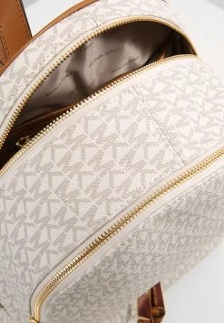 MICHAEL Michael Kors Damen RHEA ZIP BACK PACK - Tagesrucksack - Vanilla -MICHAEL Michael Kors Geschäft 268479f213f140f78a58f8c7943240ab