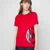 MICHAEL Michael Kors Damen CHARM CLASSIC - T-Shirt Print - Crimson -MICHAEL Michael Kors Geschäft 280d0bbaead24db58449de27899c1556