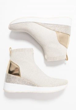 MICHAEL Michael Kors Damen SKYLER - Ankle Boot - Ecru/gold 12 MICHAEL Michael Kors Damen SKYLER - Ankle Boot - Ecru/gold -MICHAEL Michael Kors Geschäft 283241e9eaf343acbd5477bdf3544c61