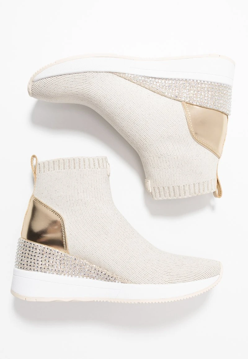 MICHAEL Michael Kors Damen SKYLER - Ankle Boot - Ecru/gold 6 MICHAEL Michael Kors Damen SKYLER - Ankle Boot - Ecru/gold – Bild 4