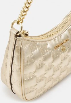 MICHAEL Michael Kors Damen JET SET CHARM CHAIN POUCHETTE - Handtasche - Pale Gold-coloured -MICHAEL Michael Kors Geschäft 2b59693464034a9587f1227066f23f79