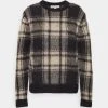 MICHAEL Michael Kors Damen BRUSHED PLAID CROP - Strickpullover - Khaki 2 MICHAEL Michael Kors Damen BRUSHED PLAID CROP - Strickpullover - Khaki -MICHAEL Michael Kors Geschäft 2bef541fa00542e799bf2d91edbb4c89