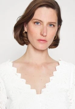 MICHAEL Michael Kors Damen PALM EYELET - Freizeitkleid - White -MICHAEL Michael Kors Geschäft 2d1b11ef1bad42e19d524518c132bd48