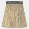 MICHAEL Michael Kors Kinder Faltenrock - Gold-coloured