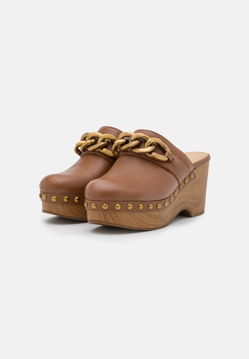 MICHAEL Michael Kors Damen SCARLETT - Clogs - Luggage 5 MICHAEL Michael Kors Damen SCARLETT - Clogs - Luggage – Bild 3