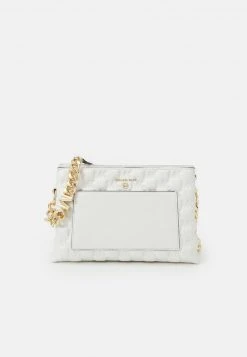 MICHAEL Michael Kors Damen JET CHARM XBODY - Umhängetasche - Optic White