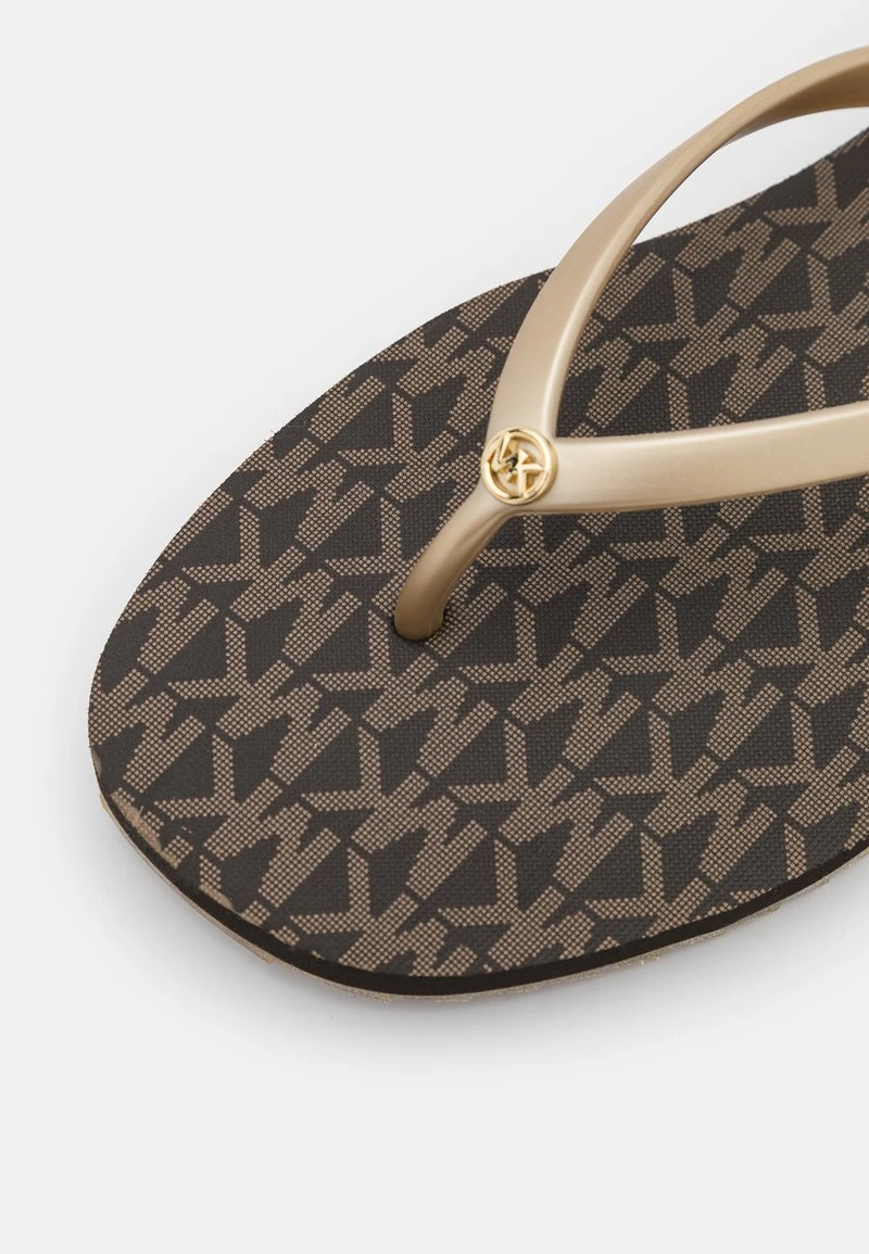 MICHAEL Michael Kors Damen JINX - Zehentrenner - Brown/gold 9 MICHAEL Michael Kors Damen JINX - Zehentrenner - Brown/gold – Bild 7