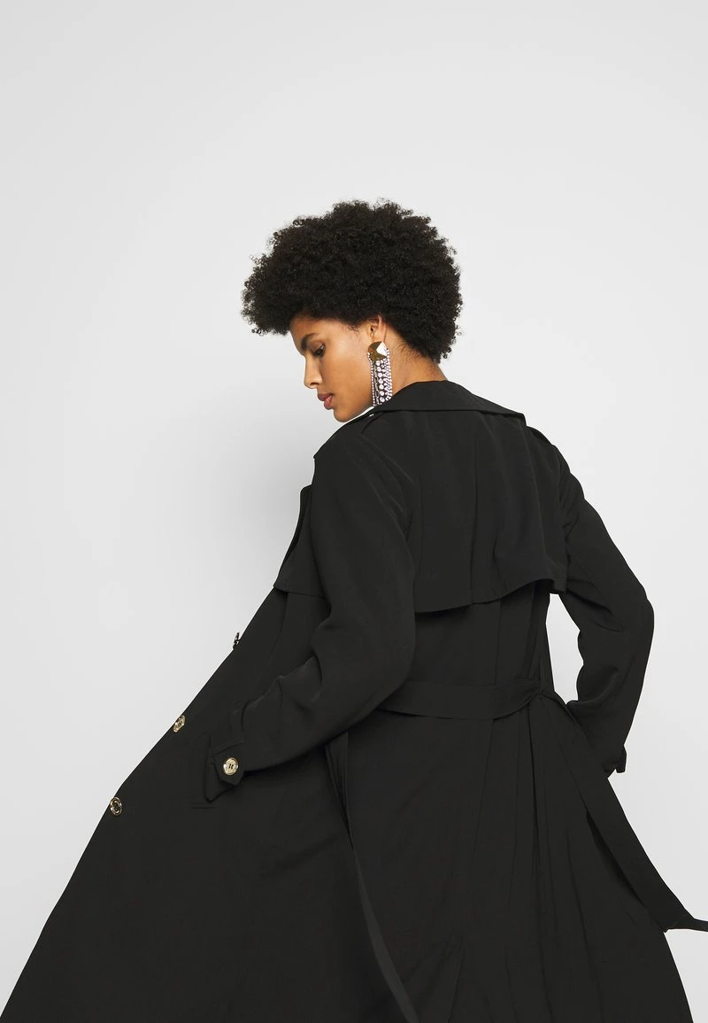MICHAEL Michael Kors Damen DRAPY - Trenchcoat - Black 7 MICHAEL Michael Kors Damen DRAPY - Trenchcoat - Black – Bild 5