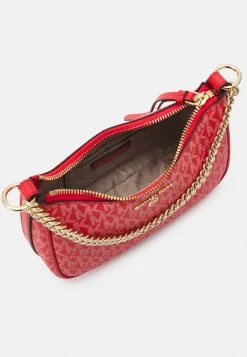 MICHAEL Michael Kors Damen JET SET CHARM CHAIN POUCHETTE - Handtasche - Sangria -MICHAEL Michael Kors Geschäft 3241989c4ab7403db4141ba4f8baf91f