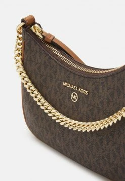 MICHAEL Michael Kors Damen JET SET CHARM CHAIN POUCHETTE - Handtasche - Brown/acorn -MICHAEL Michael Kors Geschäft 32c58267c1a64b47b32affd6bfed4ec7